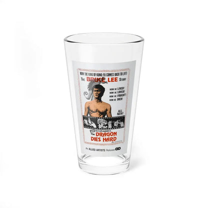 THE DRAGON DIES HARD 1974 Movie Poster - Pint Glass 16oz 16oz - Go Mug Yourself