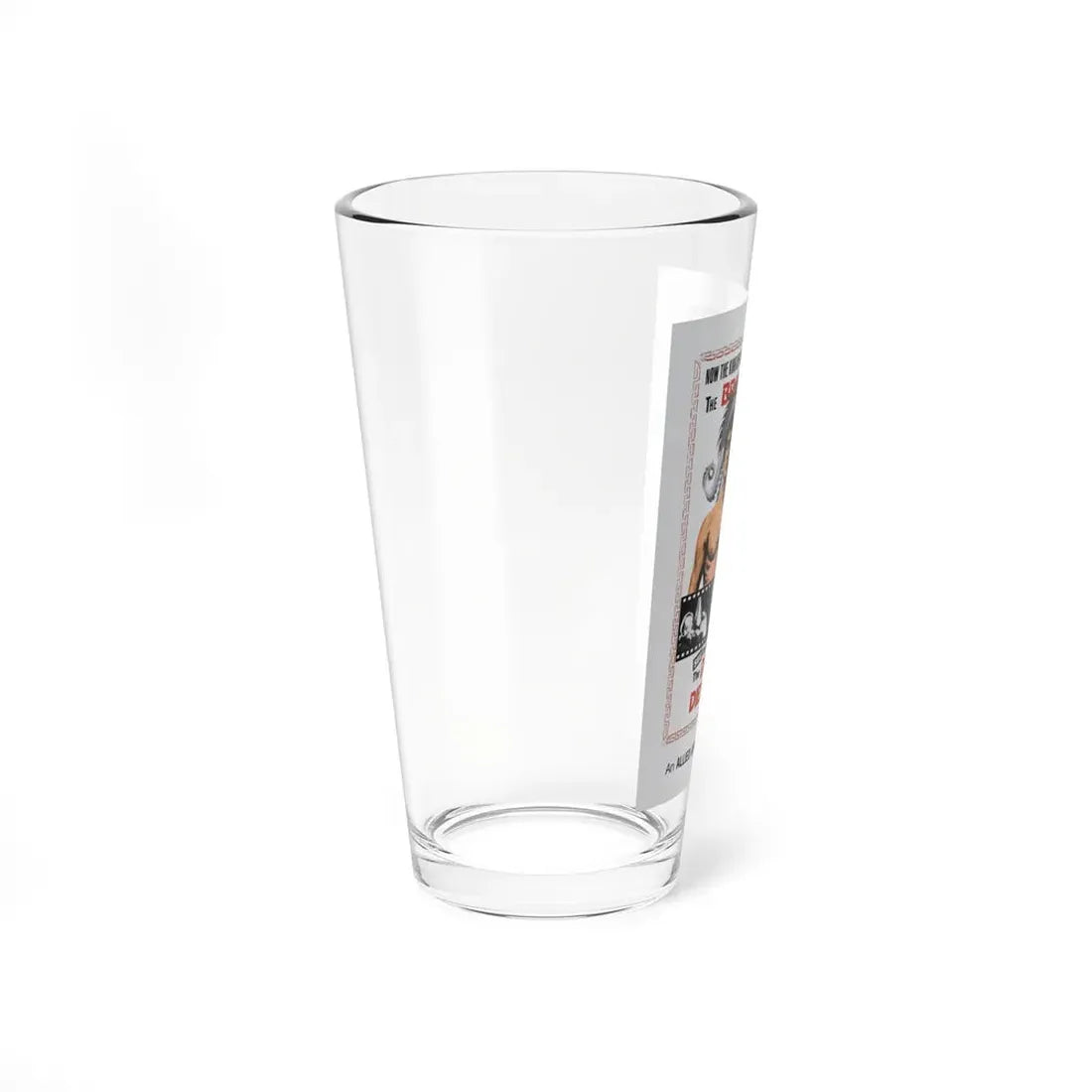 THE DRAGON DIES HARD 1974 Movie Poster - Pint Glass 16oz - Go Mug Yourself