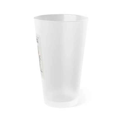 THE DRAGON'S EXECUTIONER 1972 Movie Poster - Frosted Pint Glass 16oz - Go Mug Yourself