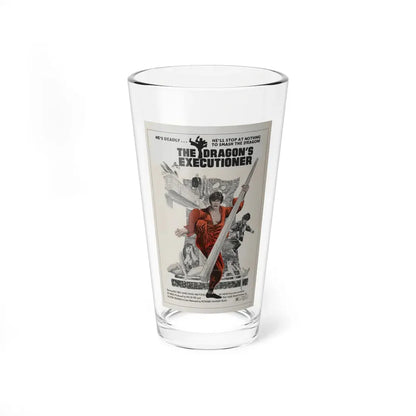 THE DRAGON'S EXECUTIONER 1972 Movie Poster - Pint Glass 16oz 16oz - Go Mug Yourself