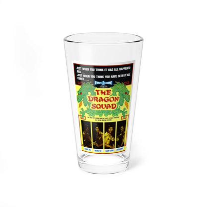 THE DRAGON SQUAD 1974 Movie Poster - Pint Glass 16oz-16oz-Go Mug Yourself