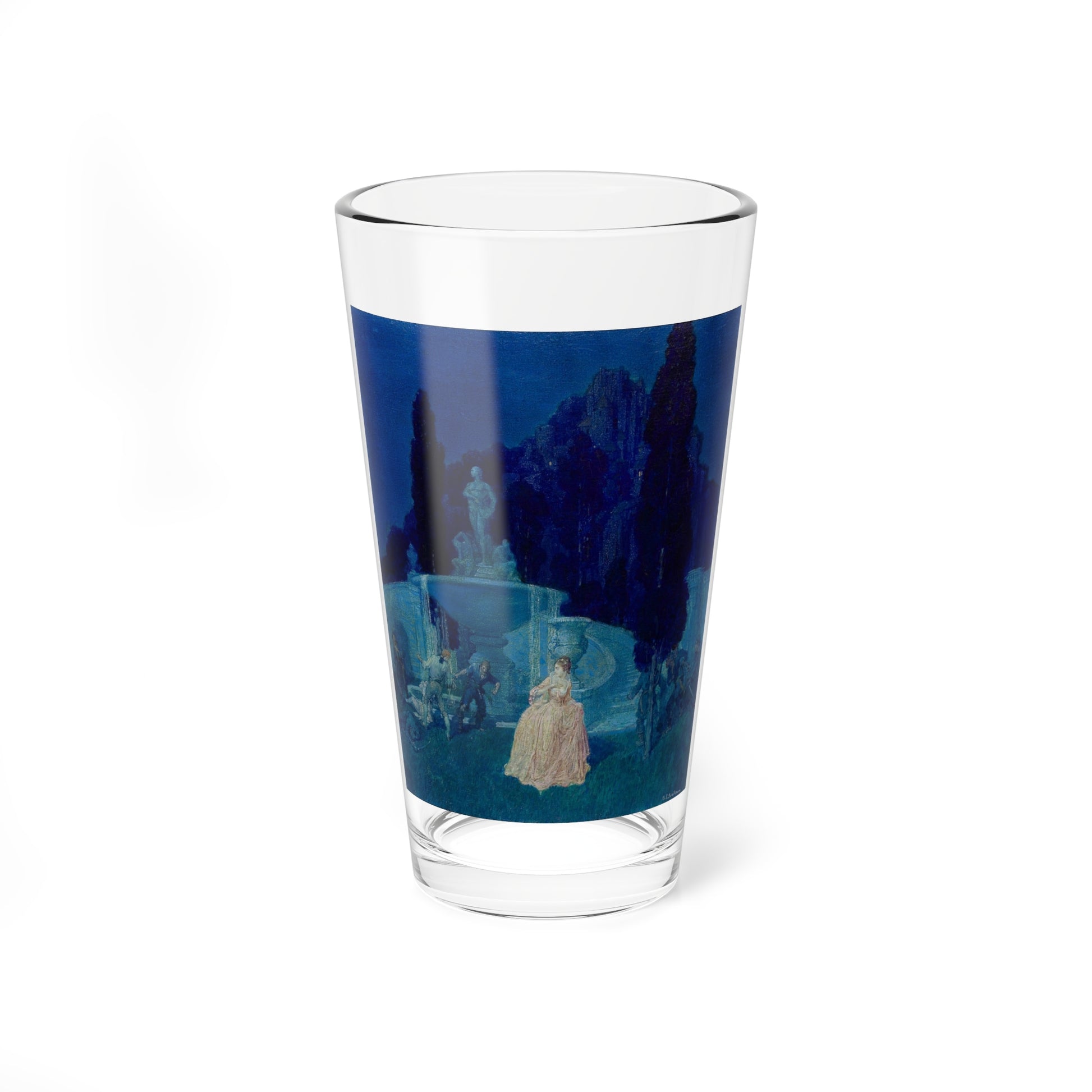 The Dragonfly (Magazine Illustration) Pint Glass 16oz-16oz-Go Mug Yourself