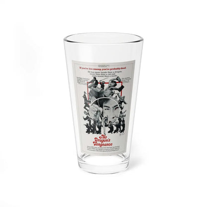 THE DRAGONS VENGEANCE 1972 Movie Poster - Pint Glass 16oz-16oz-Go Mug Yourself