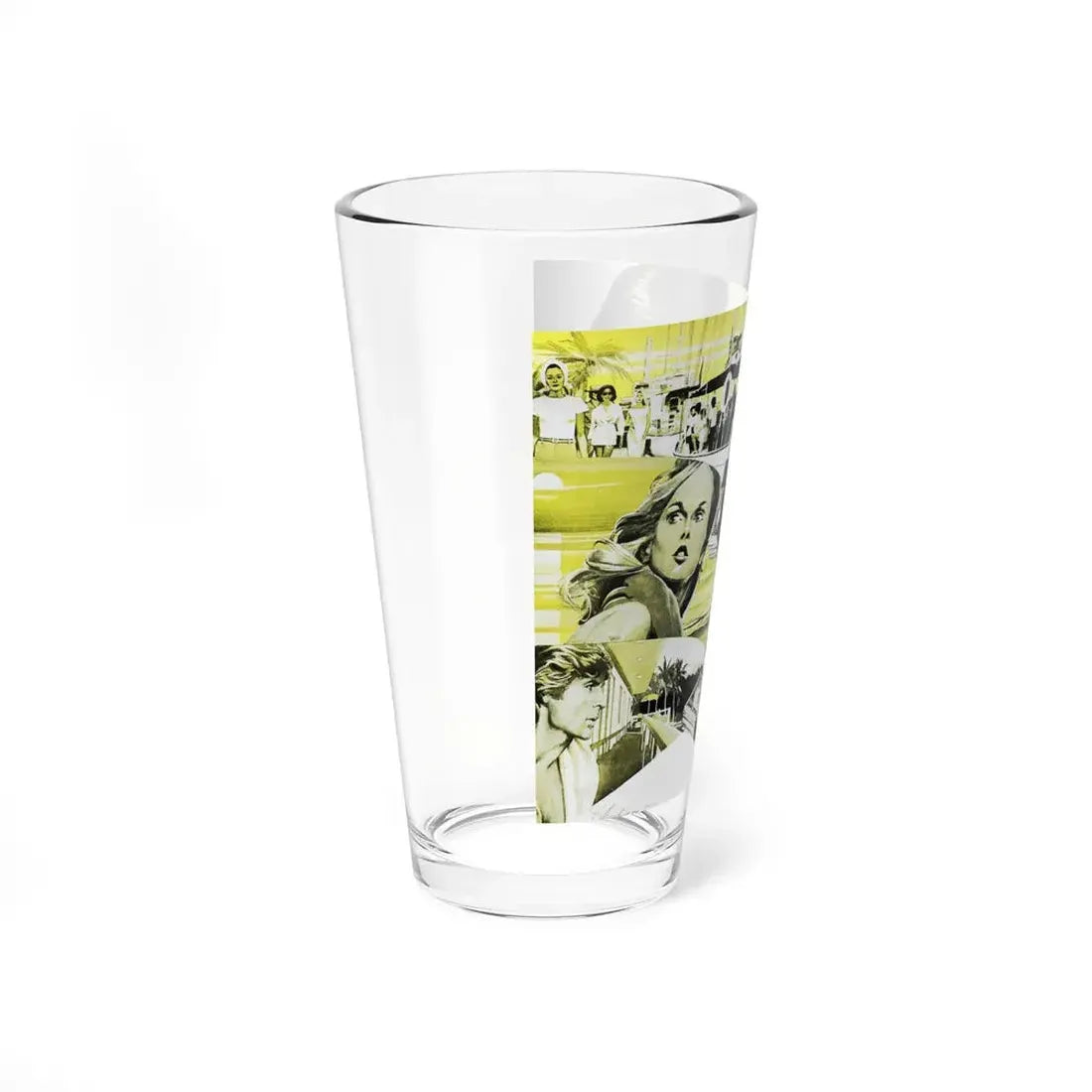 The Dreadful Lemon Sky, Cosmopolitan, September 1975 (Magazine Illustration) Pint Glass 16oz - Go Mug Yourself