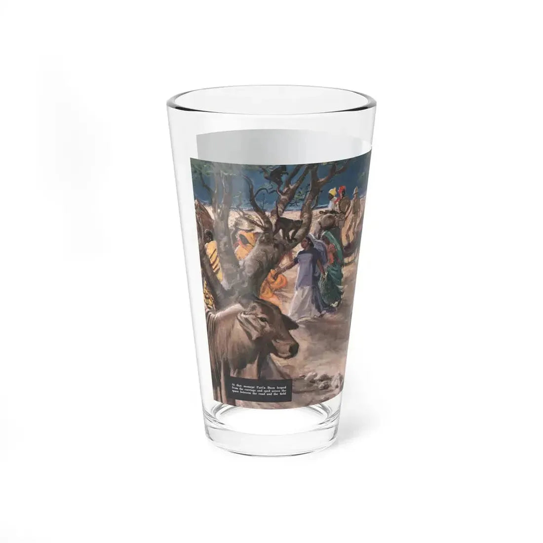 The Dream of Part'n Deen, Collier's, March 7, 1953 (Magazine Illustration) Pint Glass 16oz - Go Mug Yourself