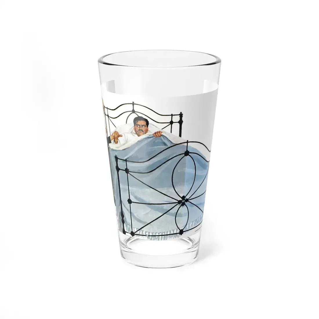 The Dream of the Black Horse, Collier's, December 20, 1952 (Magazine Illustration) Pint Glass 16oz 16oz - Go Mug Yourself