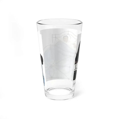 The Dream of the Black Horse, Collier's, December 20, 1952 (Magazine Illustration) Pint Glass 16oz - Go Mug Yourself