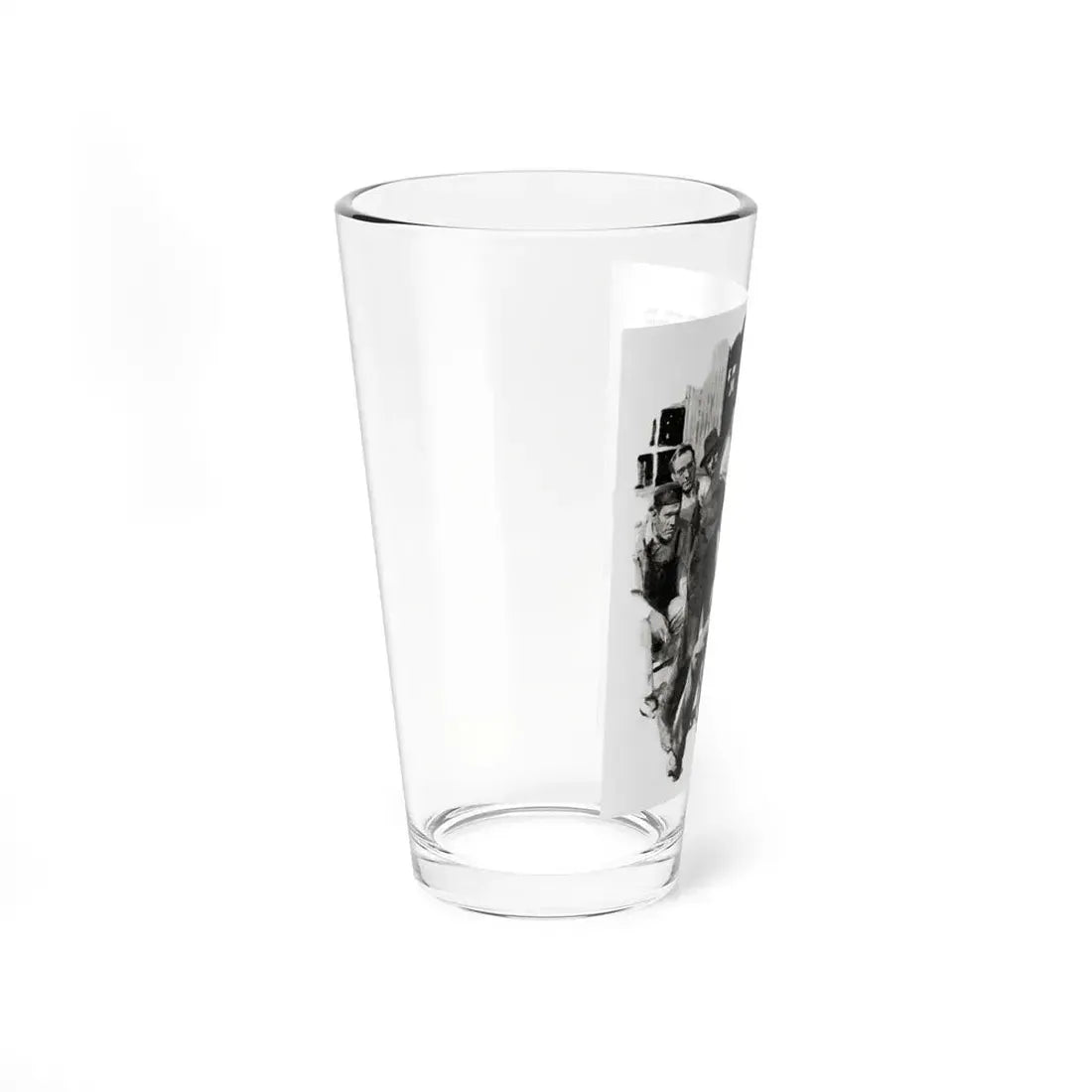 The Dreamer's Bridge, Liberty magazine, July 31, 1937 (Magazine Illustration) Pint Glass 16oz - Go Mug Yourself