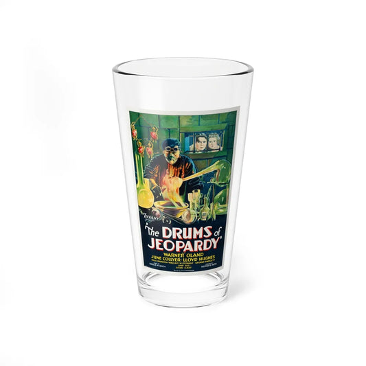 THE DRUMS OF JEOPARDY 1931 Movie Poster - Pint Glass 16oz-16oz-Go Mug Yourself