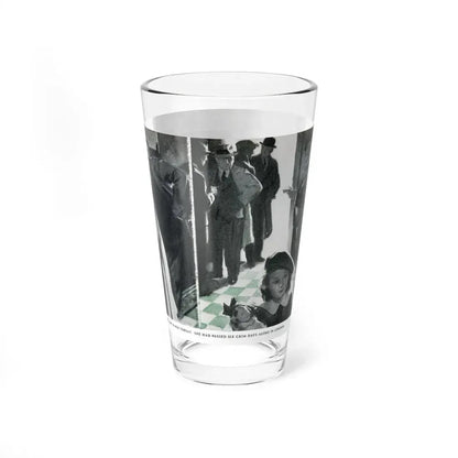 The Duches of Brooklyn (2), Redbook, January 1938 (Magazine Illustration) Pint Glass 16oz - Go Mug Yourself