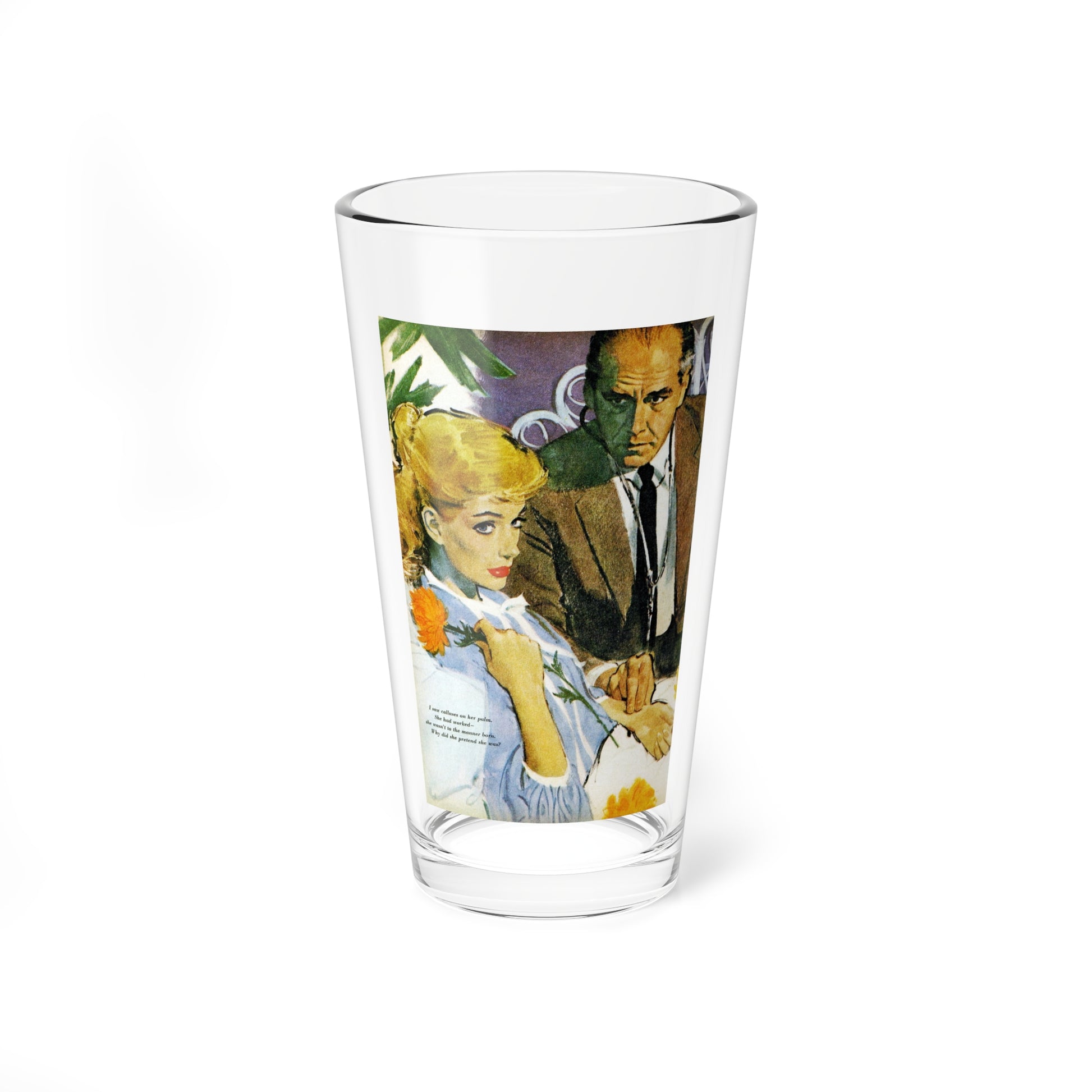 The Duchess of Kingdom Creek, Redbook, March 1959 (Magazine Illustration) Pint Glass 16oz-16oz-Go Mug Yourself