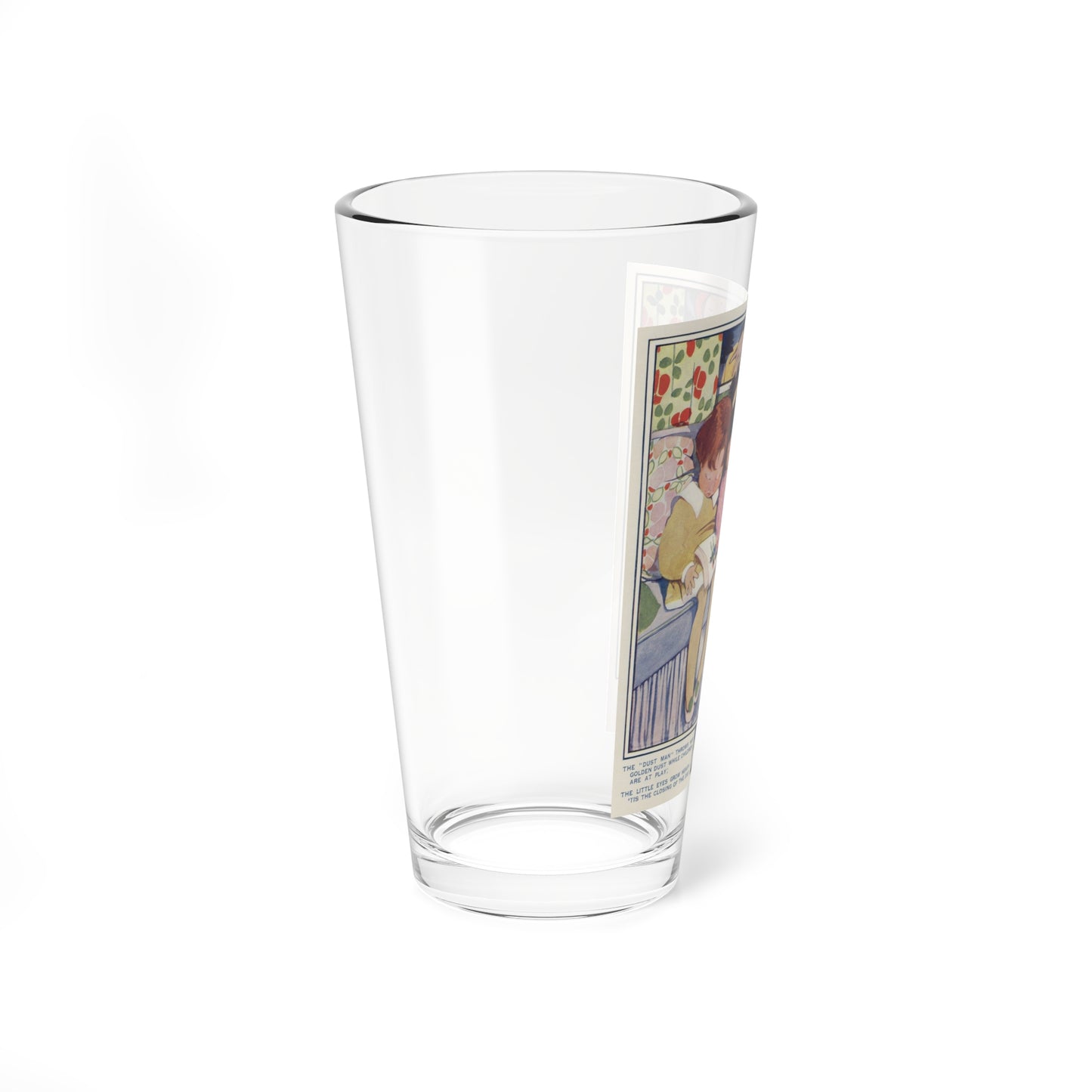 The Dust Man, The Playbox Annual, 1917 (Magazine Illustration) Pint Glass 16oz-Go Mug Yourself