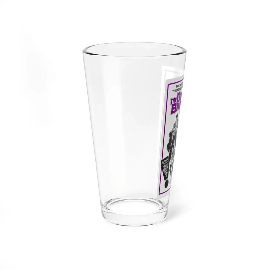 THE DYNAMITE BROTHERS (STUD BROWN) 1974 Movie Poster - Pint Glass 16oz - Go Mug Yourself