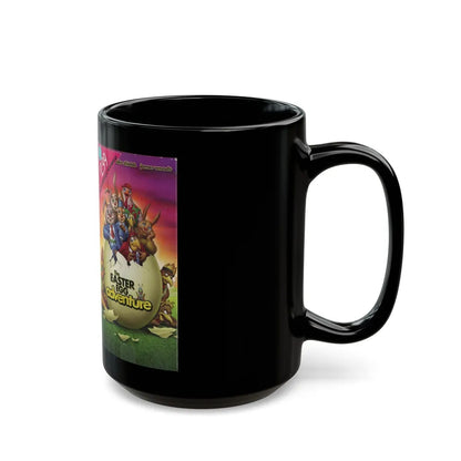 THE EASTER EGG ADVENTURE (VHS COVER) - Black Coffee Mug-Go Mug Yourself