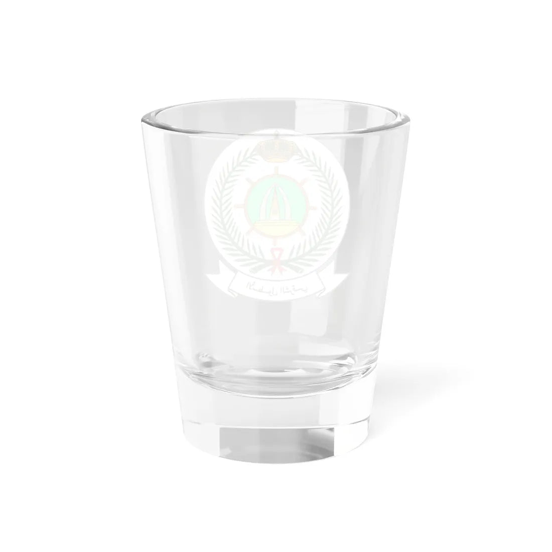 The Eastern Fleet Royal Saudi Naval Forces (Saudi Arabia) (Coat of Arms) Shot Glass 1.5oz - Go Mug Yourself