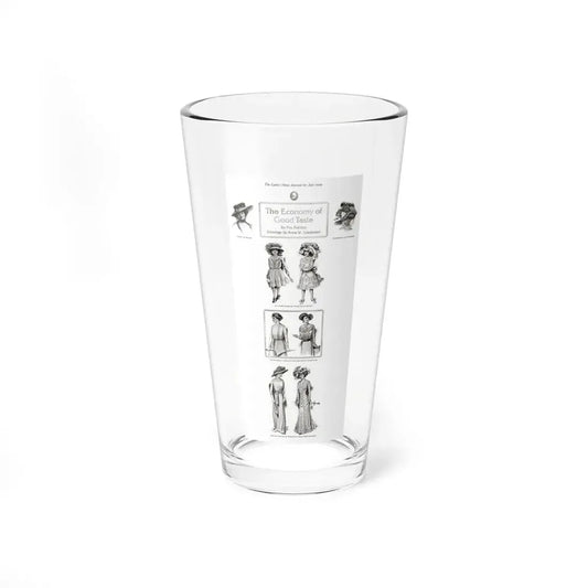 The Economy of Good Taste, Ladies' Home Journal, July 1909 (Magazine Illustration) Pint Glass 16oz 16oz - Go Mug Yourself