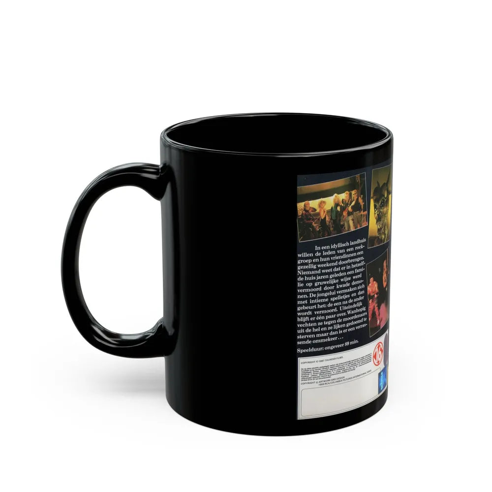 THE EDGE OF HELL (VHS COVER) - Black Coffee Mug-Go Mug Yourself