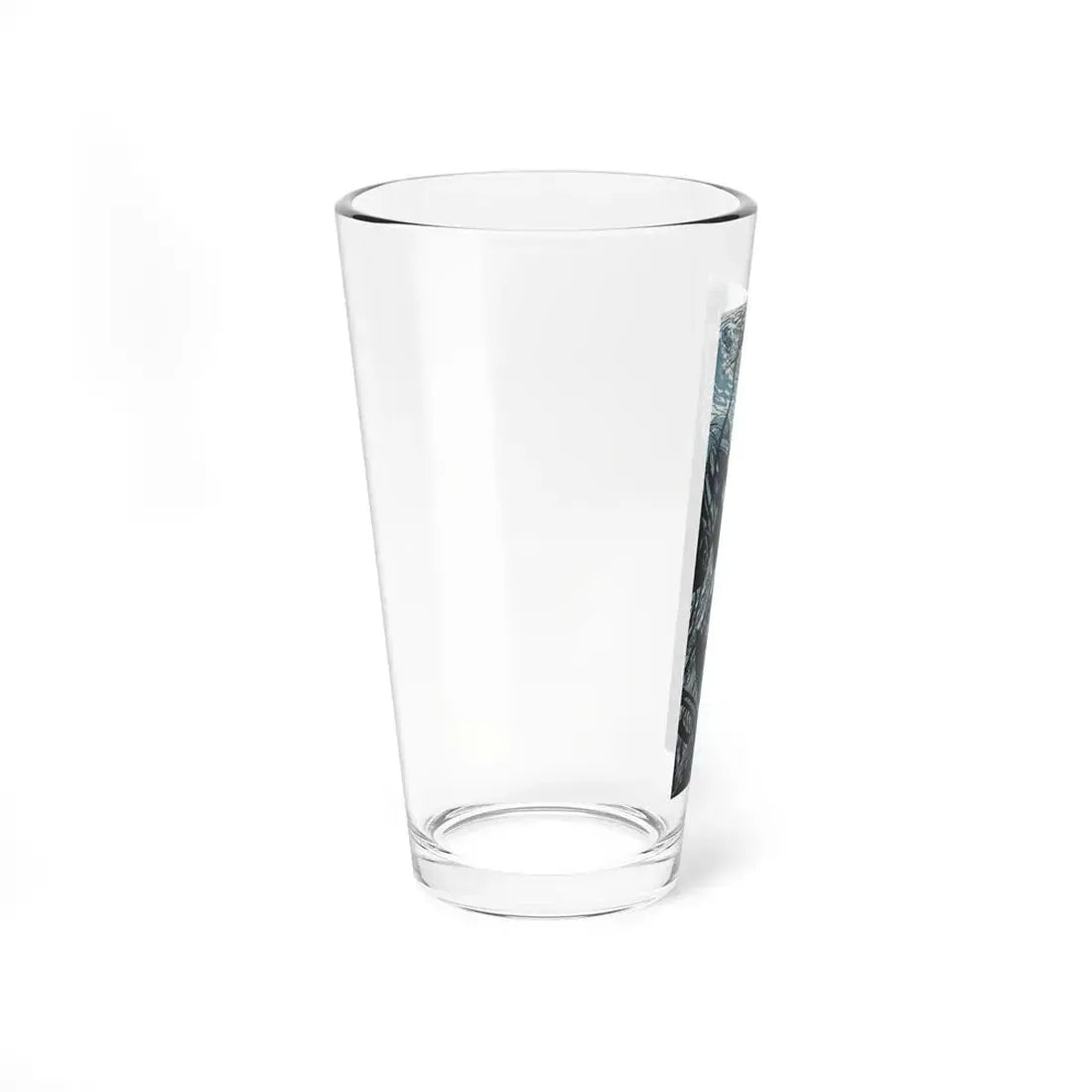 The Edge of the Knife (2), Bluebook, February 1956 (Magazine Illustration) Pint Glass 16oz - Go Mug Yourself