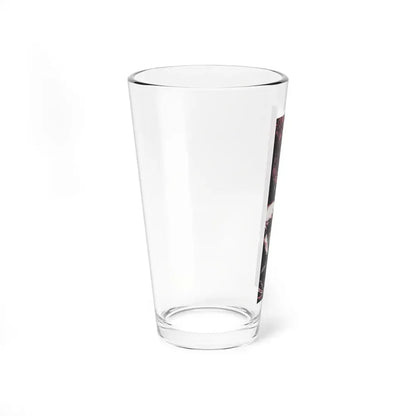 The Edge of the Knife (3), Bluebook, February 1956 (Magazine Illustration) Pint Glass 16oz - Go Mug Yourself