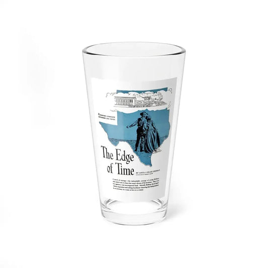 The Edge of Time (1), Redbook, September 1950 (Magazine Illustration) Pint Glass 16oz 16oz - Go Mug Yourself