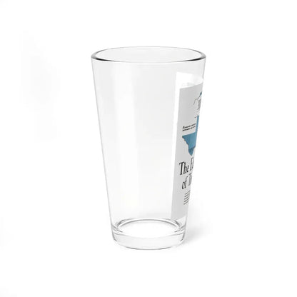 The Edge of Time (1), Redbook, September 1950 (Magazine Illustration) Pint Glass 16oz - Go Mug Yourself