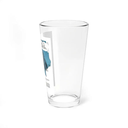 The Edge of Time (1), Redbook, September 1950 (Magazine Illustration) Pint Glass 16oz - Go Mug Yourself