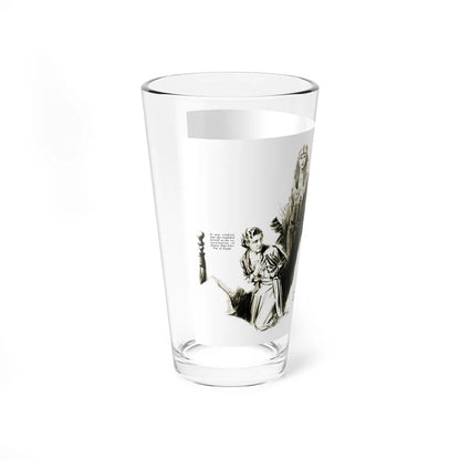 The Egyptian Necklace (1), The Illustrated Detective Magazine, September 1931 (Magazine Illustration) Pint Glass 16oz - Go Mug Yourself