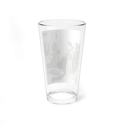 The Egyptian Necklace (2), The Illustrated Detective Magazine, September 1931 (Magazine Illustration) Pint Glass 16oz - Go Mug Yourself