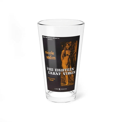 THE EIGHTEEN CARAT VIRGIN 1971 Movie Poster - Pint Glass 16oz-16oz-Go Mug Yourself