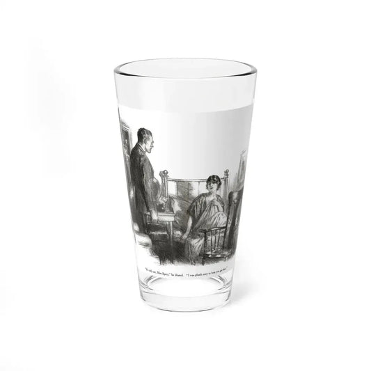 The Elephant (1), Redbook magazine, October 1921 (Magazine Illustration) Pint Glass 16oz 16oz - Go Mug Yourself