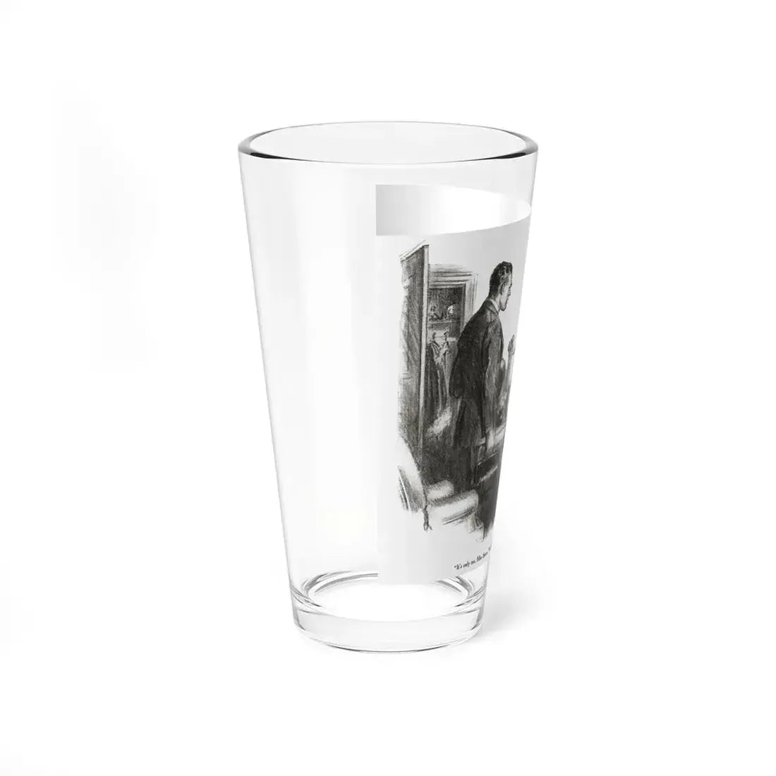 The Elephant (1), Redbook magazine, October 1921 (Magazine Illustration) Pint Glass 16oz - Go Mug Yourself