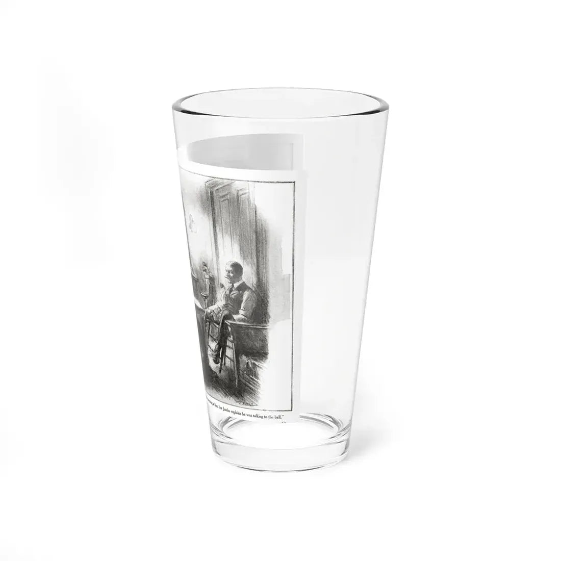 The Elephant (2), Redbook magazine, October 1921 (Magazine Illustration) Pint Glass 16oz - Go Mug Yourself