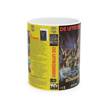THE ELIMINATORS (VHS COVER) - White Coffee Mug 11oz - Go Mug Yourself