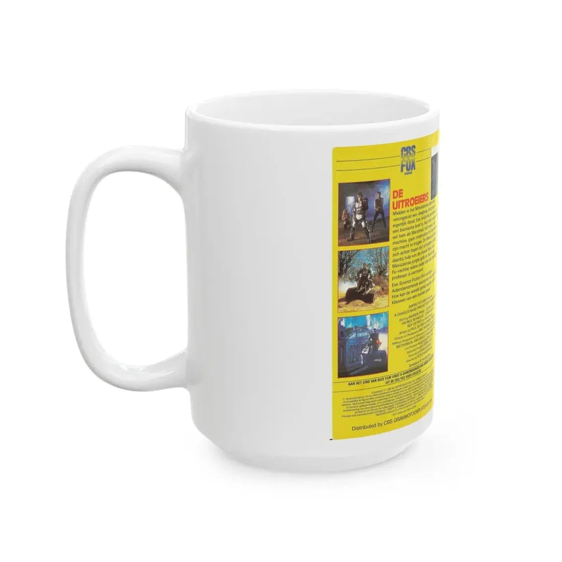 THE ELIMINATORS (VHS COVER) - White Coffee Mug - Go Mug Yourself