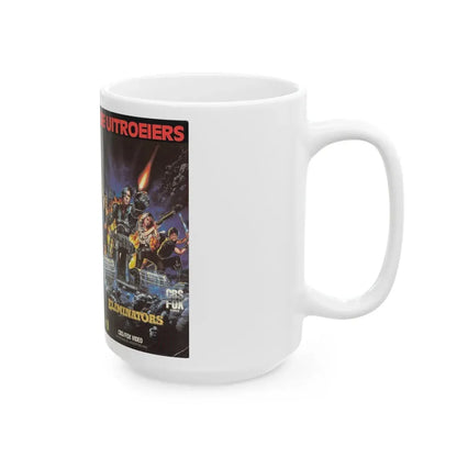 THE ELIMINATORS (VHS COVER) - White Coffee Mug - Go Mug Yourself