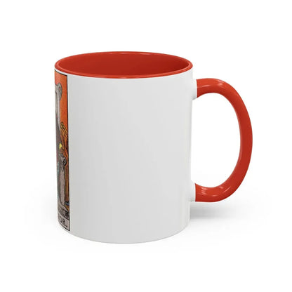 The Emperor (Tarot Card) Accent Coffee Mug - Go Mug Yourself