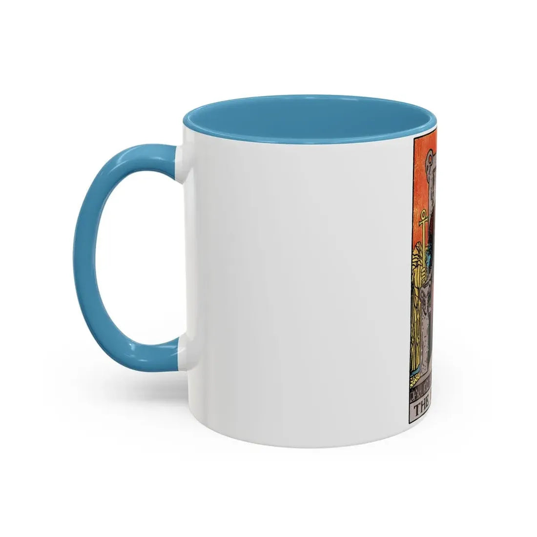 The Emperor (Tarot Card) Accent Coffee Mug - Go Mug Yourself