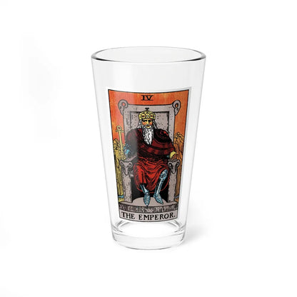 The Emperor (Tarot Card) Pint Glass 16oz-16oz-Go Mug Yourself