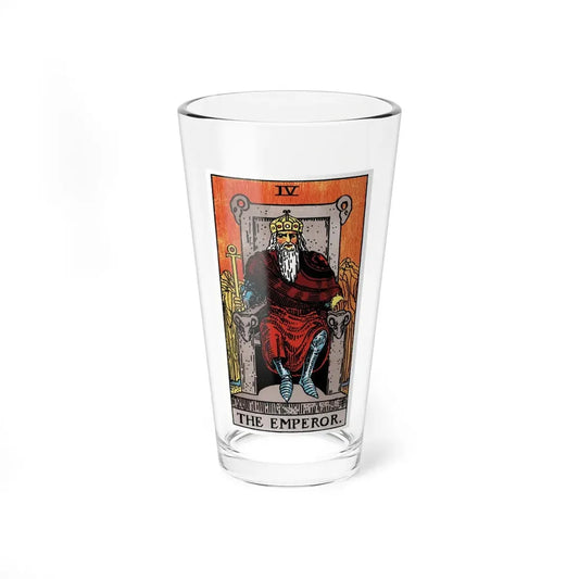 The Emperor (Tarot Card) Pint Glass 16oz 16oz - Go Mug Yourself
