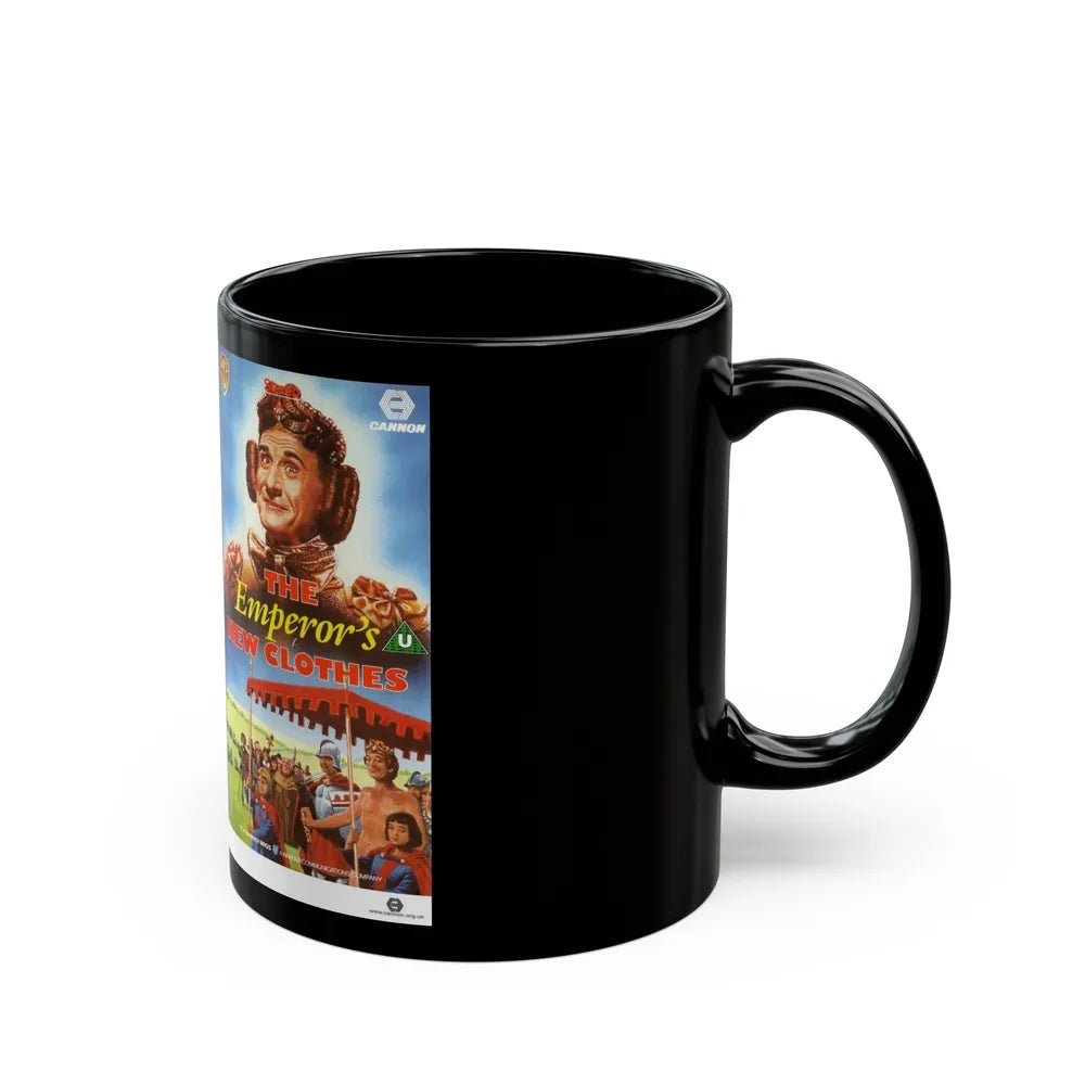 THE EMPERORS NEW CLOTHES (VHS COVER) - Black Coffee Mug-Go Mug Yourself