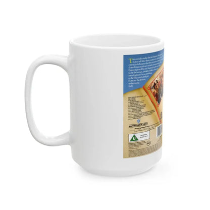 THE EMPERORS NEW CLOTHES (VHS COVER) - White Coffee Mug - Go Mug Yourself