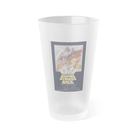 THE EMPIRE STRIKES BACK (4) 1980 Movie Poster - Frosted Pint Glass 16oz-16oz-Frosted-Go Mug Yourself