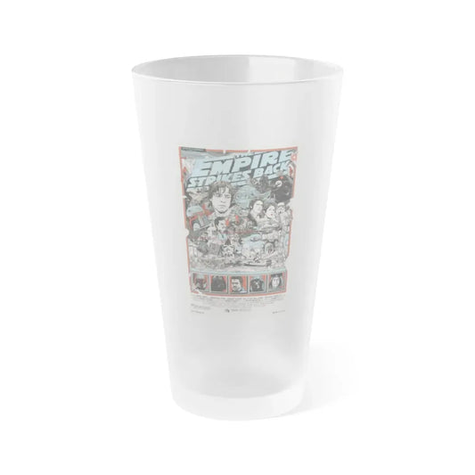 THE EMPIRE STRIKES BACK (ALAMO) 1980 Movie Poster - Frosted Pint Glass 16oz 16oz Frosted - Go Mug Yourself
