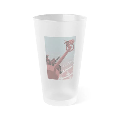 THE EMPIRE STRIKES BACK (ALAMO TEASER) 1980 Movie Poster - Frosted Pint Glass 16oz-16oz-Frosted-Go Mug Yourself