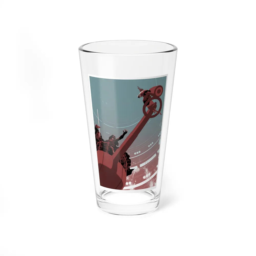 THE EMPIRE STRIKES BACK (ALAMO TEASER) 1980 Movie Poster - Pint Glass 16oz-16oz-Go Mug Yourself