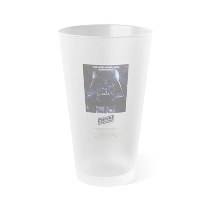 THE EMPIRE STRIKES BACK (TEASER) 1980 Movie Poster - Frosted Pint Glass 16oz-16oz-Frosted-Go Mug Yourself