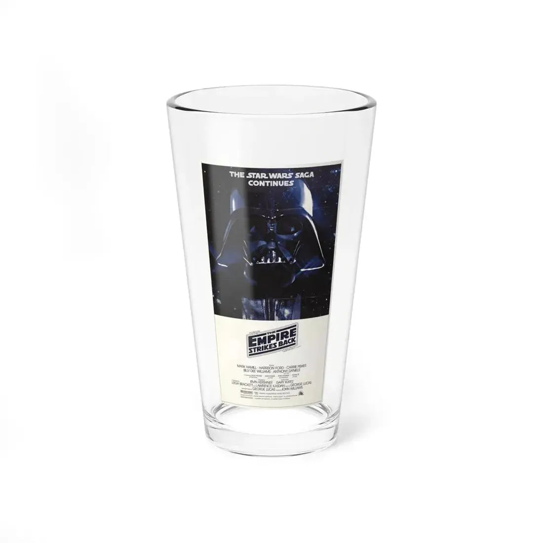 THE EMPIRE STRIKES BACK (TEASER) 1980 Movie Poster - Pint Glass 16oz - Go Mug Yourself