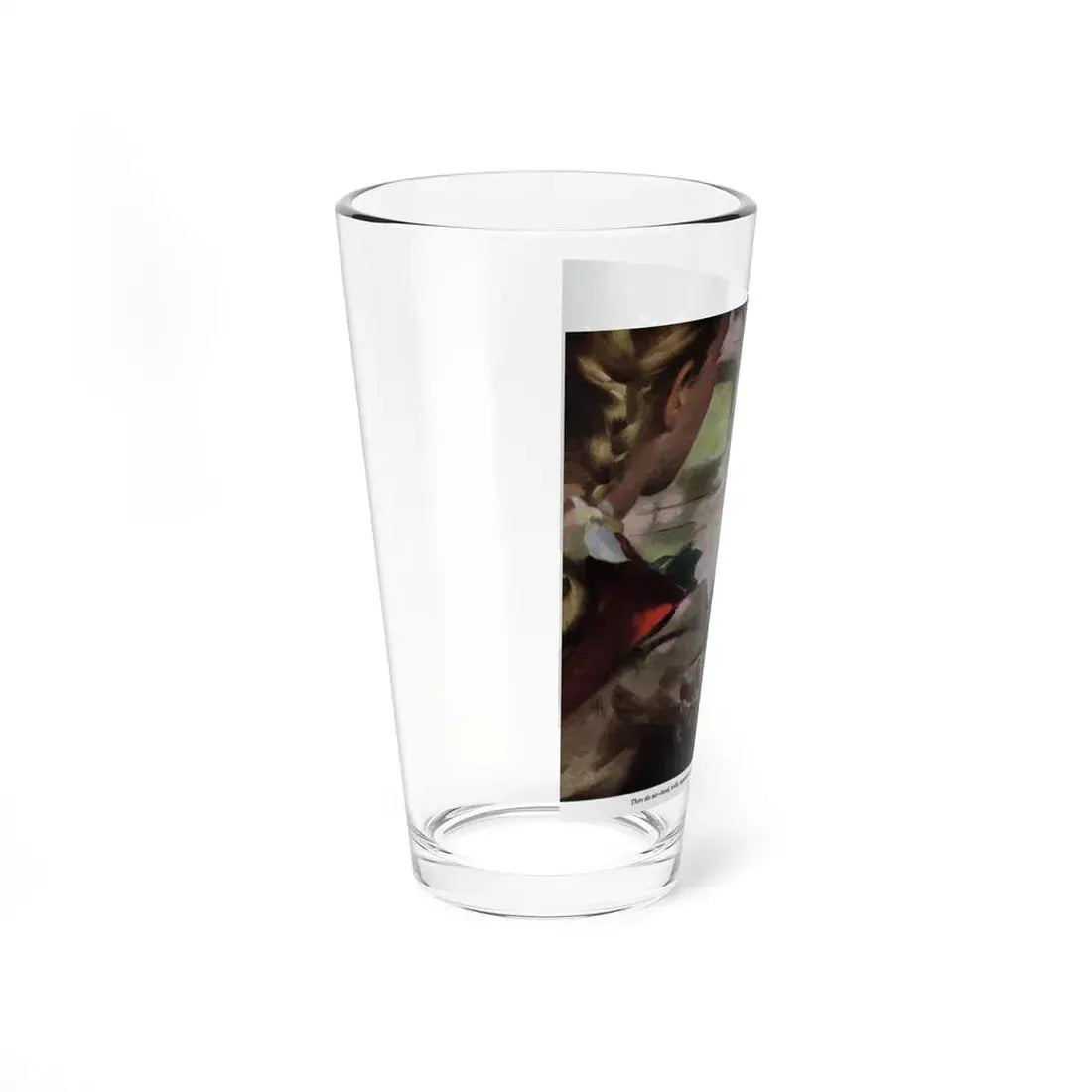 The Enchantress (Pt. 1-1), Cosmopolitan, July 1947 (Magazine Illustration) Pint Glass 16oz - Go Mug Yourself