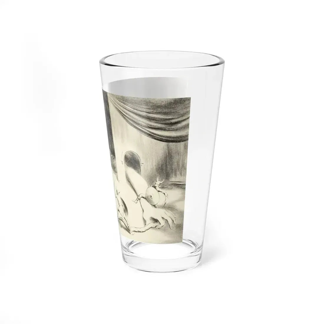 The Encounter and The Launching (1) (Magazine Illustration) Pint Glass 16oz - Go Mug Yourself