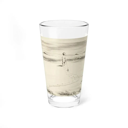 The Encounter and The Launching (2) (Magazine Illustration) Pint Glass 16oz 16oz - Go Mug Yourself